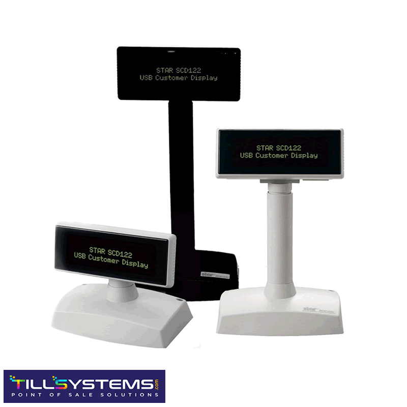 Star SCD 122U USB Customer Display Pole